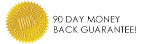 90 Day Money back gurantee!